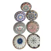 Ceramic flavor plates, cold dish and pickled vegetable small plates, hot pot garlic paste bowls, oil, salt, vinegar seasoning plates with vinegar plates, household wholesale Item Picture